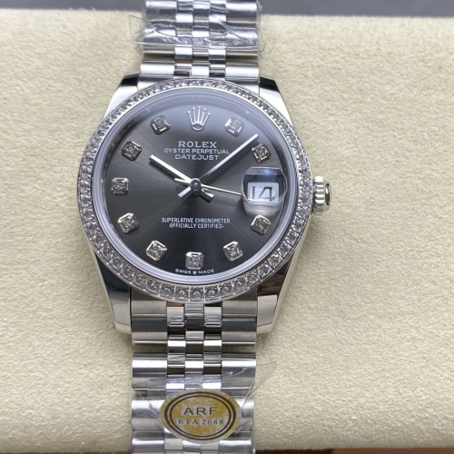 Ar Factory Rolex Datejust M278384Rbr 0010 With Diamond Hour Markers — Replica - photo 1