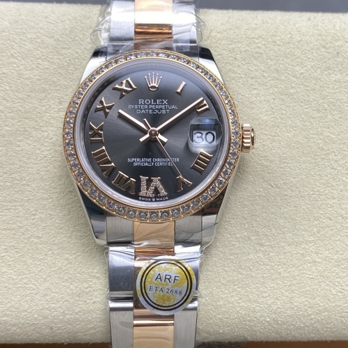 Ar Factory Rolex Datejust M278381Rbr 0029 Blue Crystal Watch Mirror — Replica - photo 1