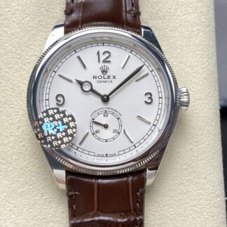 R Factory Rolex Perpetual 1908 M52509 0006 White Dial — Replica
