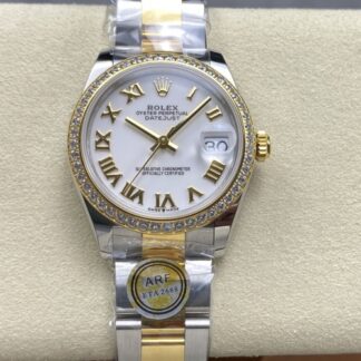 Ar Factory Rolex Datejust M278383Rbr 0001 Diamond Bezel — Replica