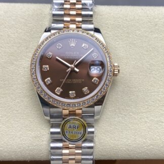 Ar Factory Rolex Datejust M278381Rbr 0028 Diamond Dial — Replica