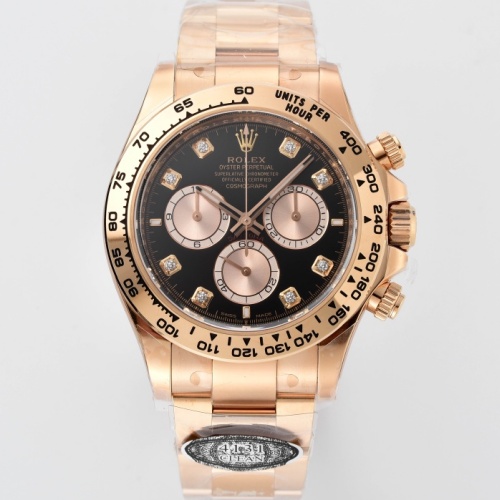 Clean Factory Rolex Daytona M126505 0002 With Diamond Hour Markers — Replica - photo 1