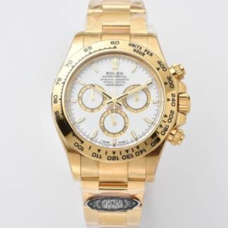 Clean Factory Rolex Daytona M126508 0001 Gold Bezel — Replica