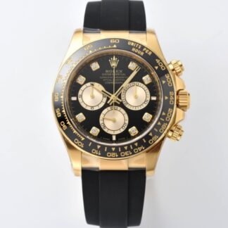 Clean Factory Rolex Daytona M126518Ln 0005 Rubber Strap — Replica