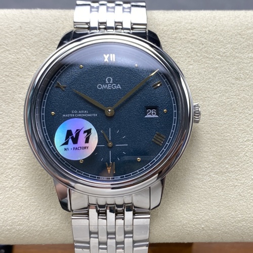 N1 Factory Omega De Ville 434 10 41 20 10 001 Stainless Steel Case — Replica - photo 1