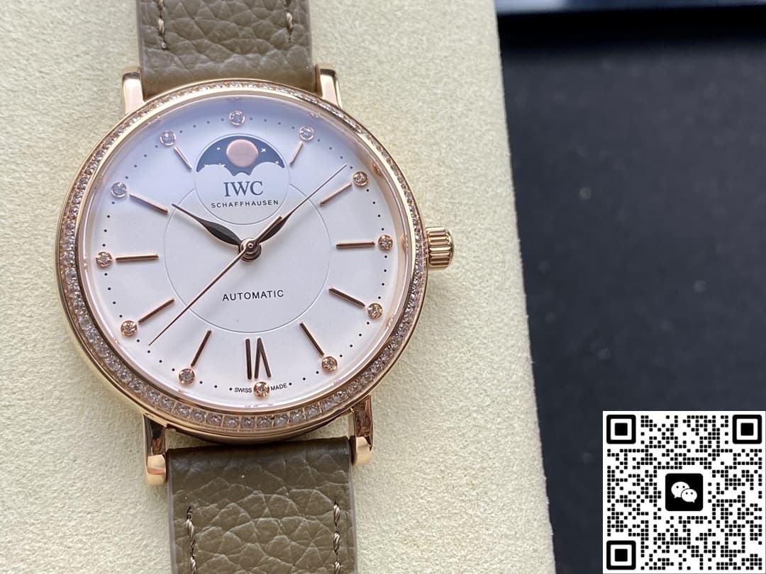 Tw Factory Iwc Portofino Iw659602 Diamond Bezel — Replica - photo 2