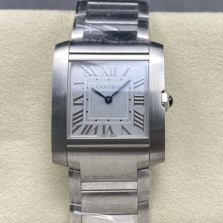 8848 Factory Cartier Tank Wsta0074 Stainless Steel Strap — Replica