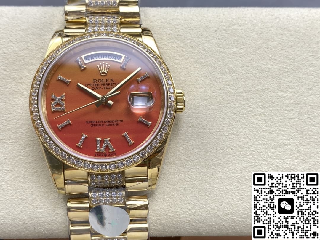 8 Factory Rolex Day Date M128348Rbr 0050 Day Display — Replica - photo 2