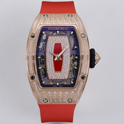 Zf Factory Richard Miller Ladies Rm07 01 Rubber Strap — Replica - photo 1