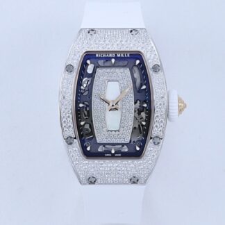 Zf Factory Richard Miller Ladies Rm07 01 Transparent Case Back — Replica