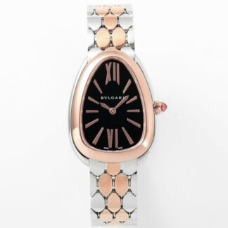Bv Factory Bulgari Serpenti 103799 Two Tone Watch Strap — Replica