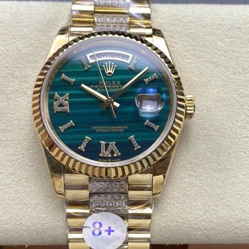 8 Factory Rolex Day Date 128238 0048 Malachite Dial — Replica - photo 1