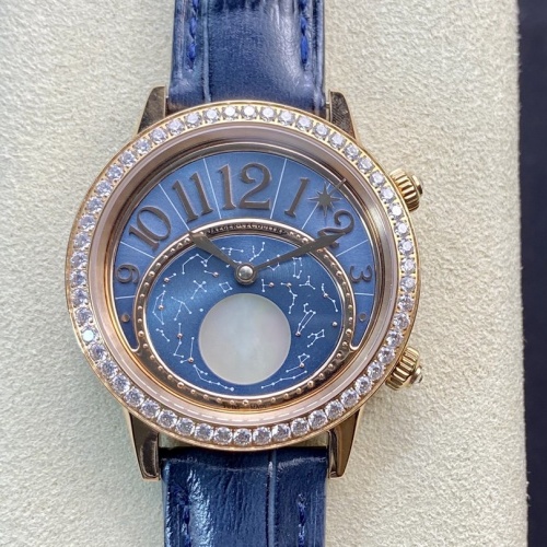 Cc Factory Jaeger Lecoultre Dating 3522480 Blue Dial — Replica - photo 1