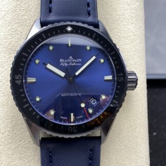GF厂宝珀5000A-0140-O52A,复刻宝珀五十噚5000A-0140-O52A日期显示男表价格_多少钱_报价-实名表业高仿手表商城