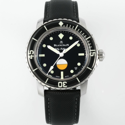 Zf Factory Blancpain Fifty Fathoms 5008 11B30 Naba Stainless Steel Case — Replica - photo 1