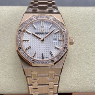 Zf Factory Audemars Piguet Royal Oak 67651Or Zz 1261Or 01 White Dial — Replica