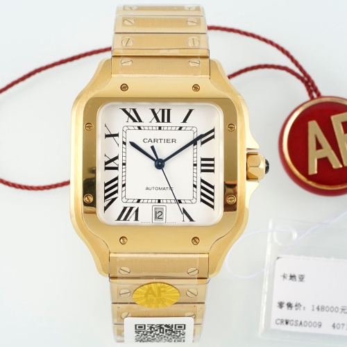Af Factory Cartier Santos Wgsa0042 Gold Case — Replica - photo 1