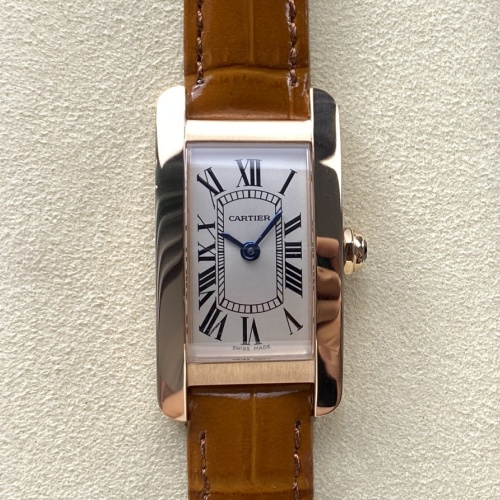 8848 Factory Cartier Tank Wgta0133 Alligator Leather Strap — Replica - photo 1
