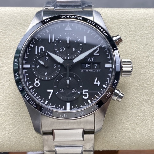 Bls Factory Iwc Pilots Watch Iw388304 Black Dial — Replica - photo 1