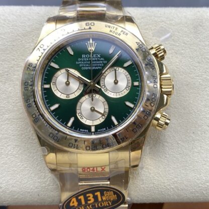 QF厂劳力士126508-0008,复刻劳力士宇宙计型迪通拿126508-0008金色表壳男表价格_多少钱_报价-实名表业高仿手表商城