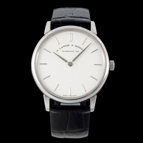 F8 Factory V3 Lange Saxony 201 027 Ls2013Am White Dial — Replica - photo 1