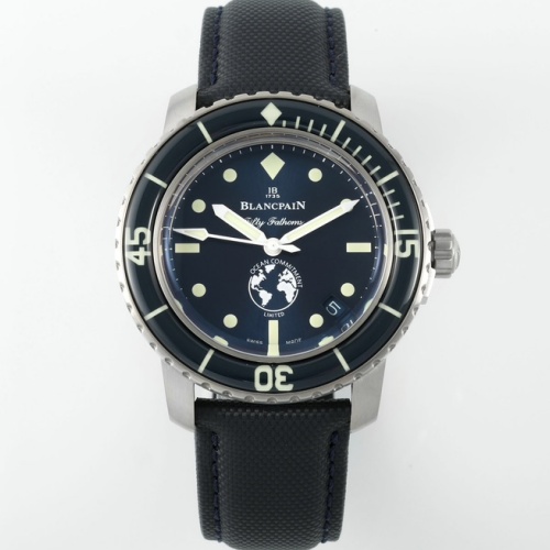 Zf Factory Blancpain Fifty Fathoms 5008 11B40 Naoa Blue Dial — Replica - photo 1