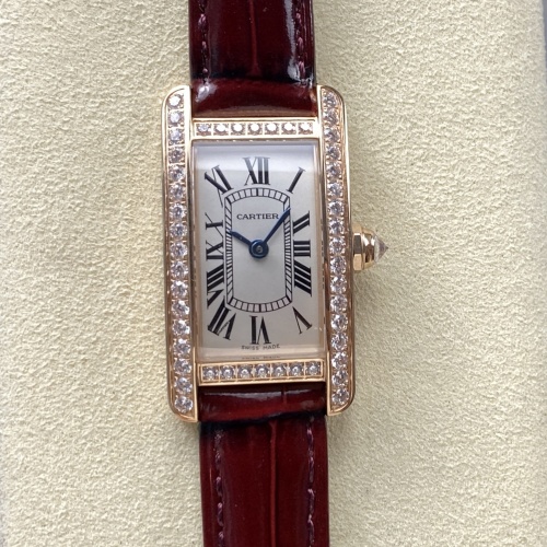 8848 Factory Cartier Tank Wjta0026 Diamond Bezel — Replica - photo 1