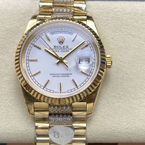 8 Factory Rolex Day Date M128238 0082 Day Display — Replica - photo 1