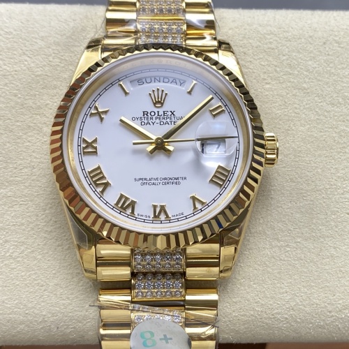 8 Factory Rolex Day Date M128238 0077 Gold Case — Replica - photo 1