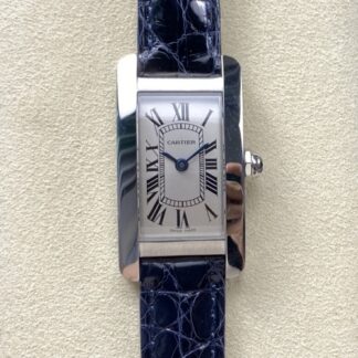 8848 Factory Cartier Tank Wsta0083 Roman Numeral Hour Markers — Replica