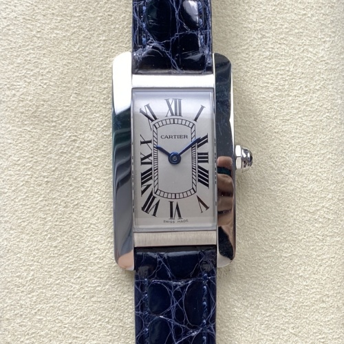 8848 Factory Cartier Tank Wsta0083 Roman Numeral Hour Markers — Replica - photo 1