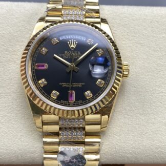 8 Factory Rolex Day Date Model M118238 0405 Solid Case Back — Replica