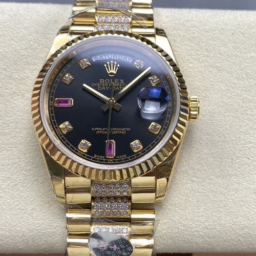 8 Factory Rolex Day Date Model M118238 0405 Solid Case Back — Replica - photo 1