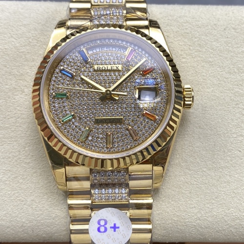 8 Factory Rolex Day Date Model M128238 0052 Diamond Dial — Replica - photo 1