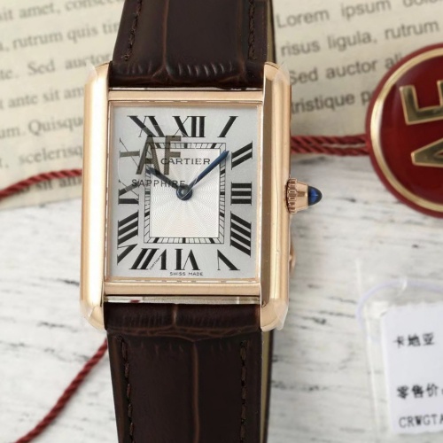 Af Factory Cartier Tank Wgta0056 Mineral Crystal Mirror — Replica - photo 1