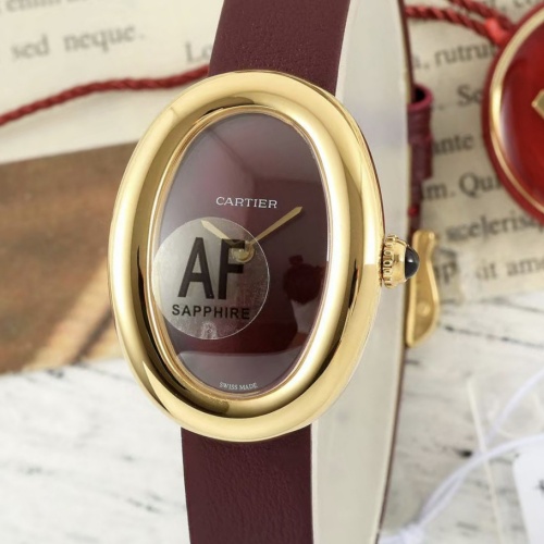 Af Factory Cartier Bathtub Wgba0032 Cowhide Watch Strap — Replica - photo 1
