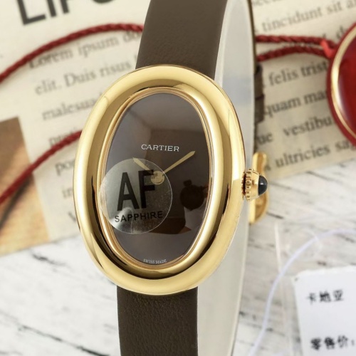 Af Factory Cartier Bathtub Wgba0031 Brown Dial — Replica - photo 1