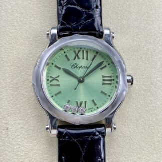 Yf Factory Chopard Happy Sport 278590 3013 Green Dial — Replica