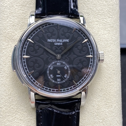 Tw Factory Patek Philippe Super Complex Function Timepiece 5078G 010 Alligator Leather Strap — Replica - photo 1