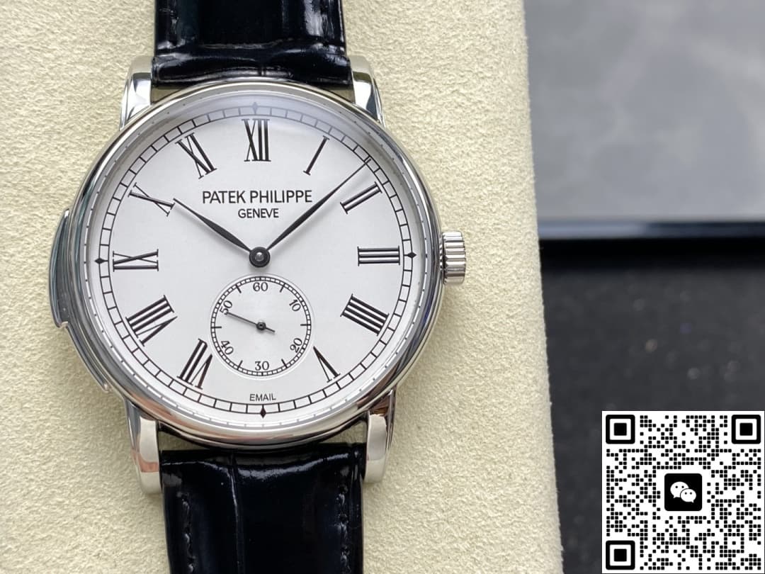 Tw Patek Philippe Super Complication Timepiece 5078P Stainless Steel White Dial — Replica - photo 2