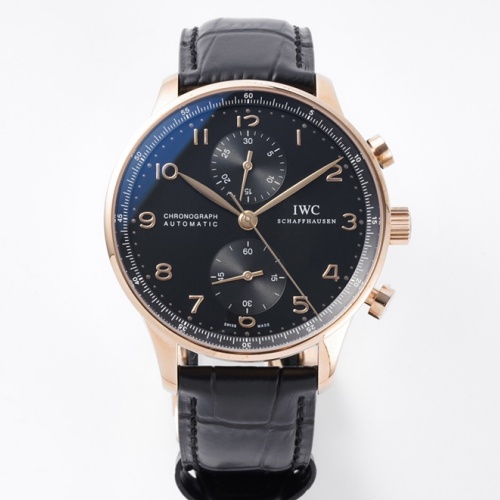 Zf Factory Iwc Portugal Iw371610 Alligator Leather Strap — Replica - photo 1