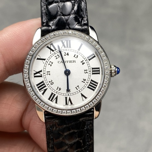 K11 Factory Cartier Ronde De Cartier Wr000251 Diamond Bezel — Replica - photo 1