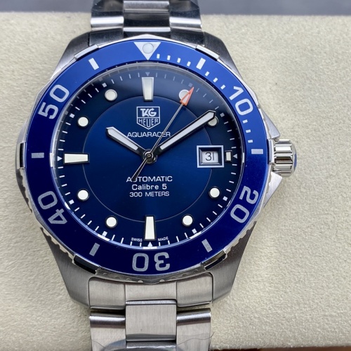 Tar Factory Tag Heuer Aquaracer Wan2111 Ba0822 Blue Bezel — Replica - photo 1