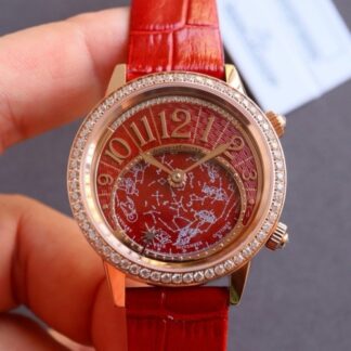Cc Factory Jaeger Lecoultre Dating 3482560 Red Dial — Replica