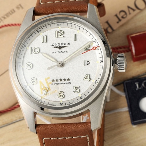 Af Factory Longines Forerunner L3 811 4 73 2 Leather Strap — Replica - photo 1