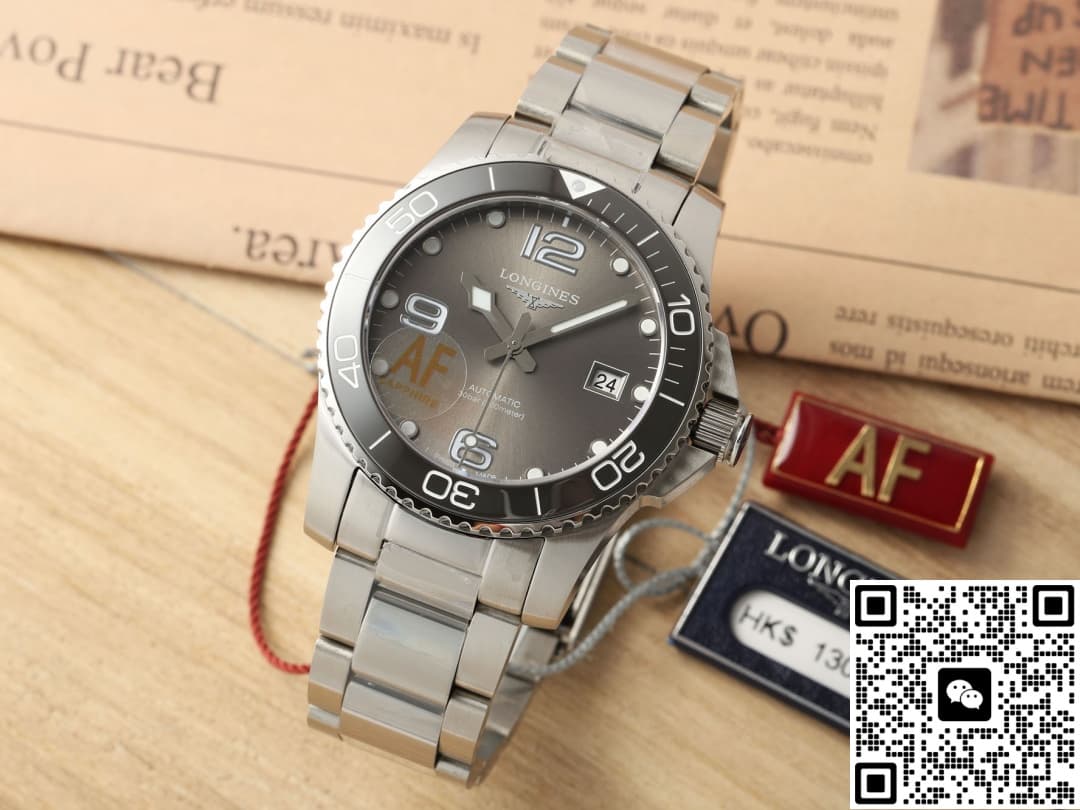 Af Factory Longines Conquest L3 782 4 76 6 Silver Gray Dial — Replica - photo 2