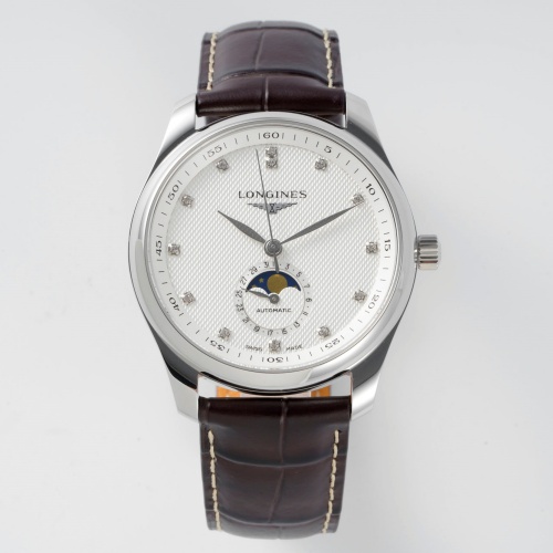 Aps Factory Longines Master L2 919 4 77 3 Alligator Leather Strap — Replica - photo 1