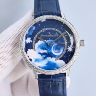 Cc Factory Jaeger Lecoultre Date Q36434C1 Alligator Leather Strap — Replica