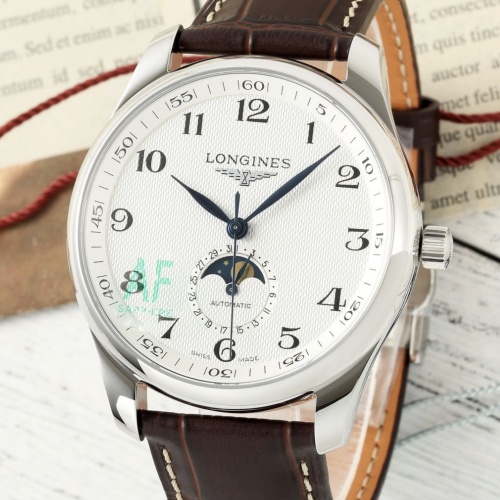Af Factory Longines Master L2 919 4 78 3 Alligator Leather Strap — Replica - photo 1