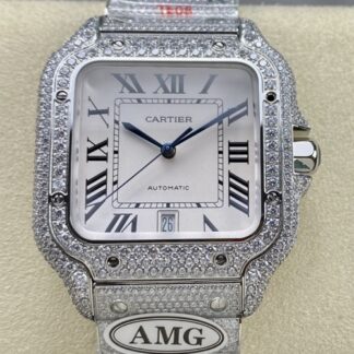 Amg Factory Cartier Santos Wssa0011 40Mm — Replica